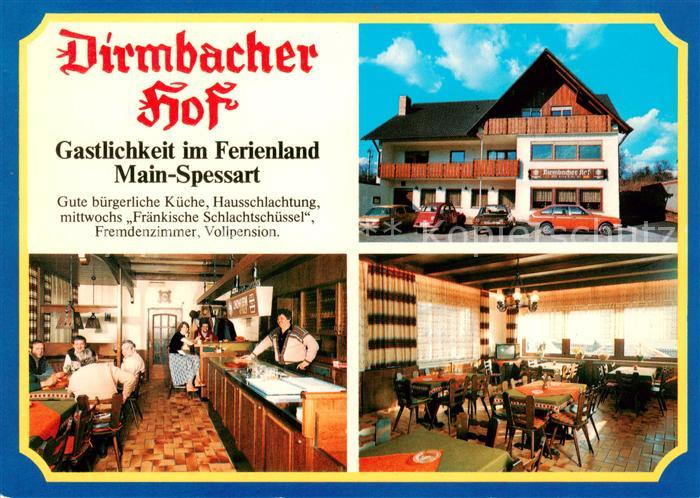 Wernfeld Dirmbacher Hof Gastraeume Theke