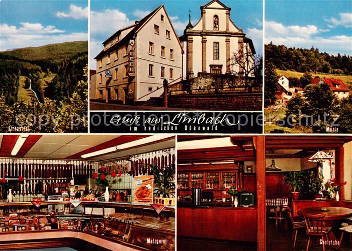 Limbach Baden Elzbachtal Muehle Gasthaus Pension zur Krone Gastraeume Verkaufsth