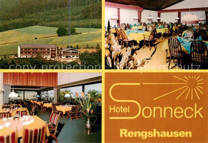 Rengshausen Knuellwald Hotel Sonneck Gastraeume
