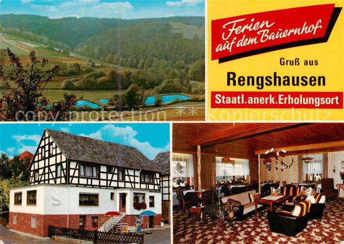 Rengshausen Knuellwald Panorama Ferien auf dem Bauernhof Restaurant