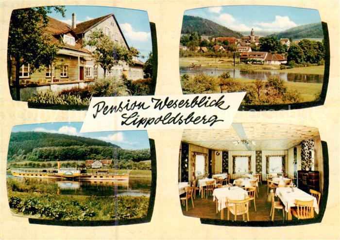 Lippoldsberg Pension Weserblick Gaststube Weserpartien