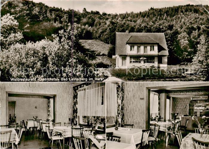 Bad Lauterberg Waldrestaurant Dietrichstal Gastraeume