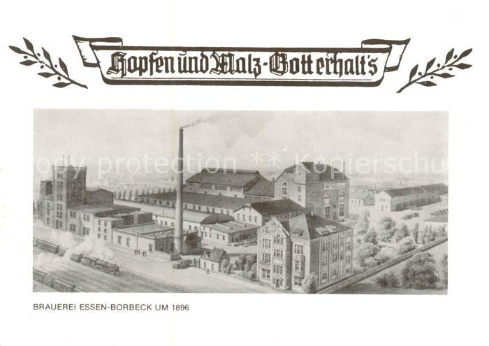 Borbeck Essen Brauerei Essen-Borbeck um 1896