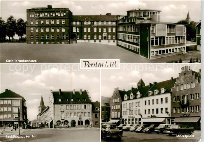 Dorsten Kath Krankenhaus Recklinghauser Tor Marktplatz
