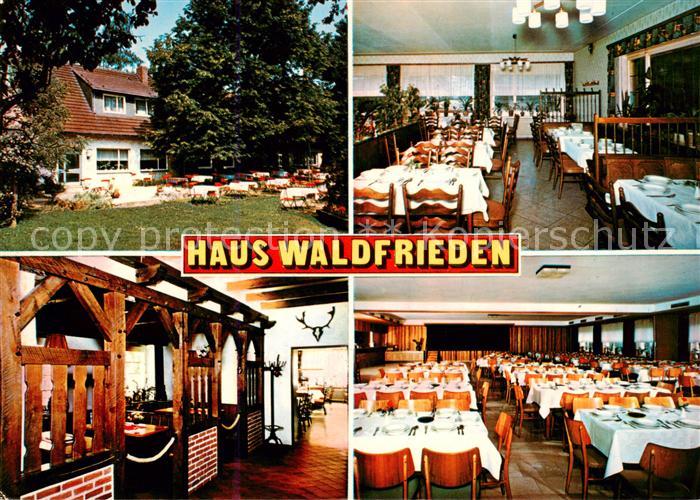 Duelmen Gasthaus Waldfrieden Gastraeume