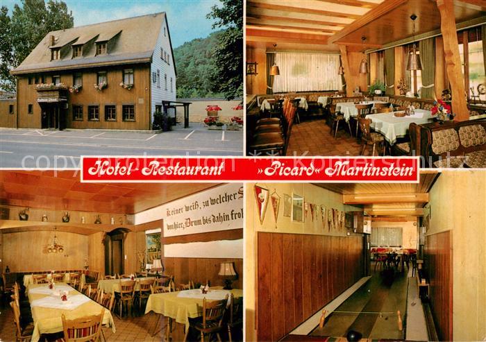 Martinstein Hotel Restaurant Picard Gastraeume Kegelbahn