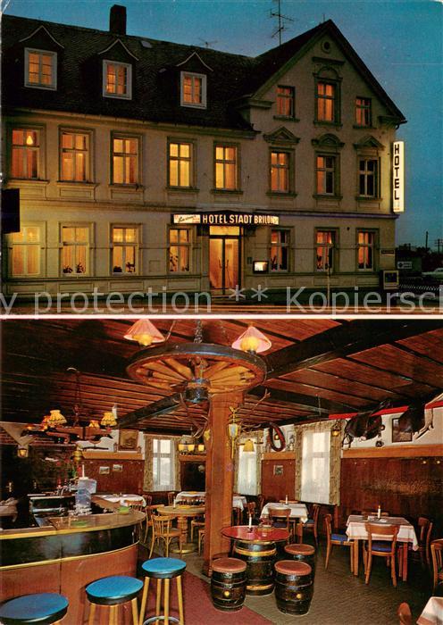 Brilon Hochsauerlandkreis NRW Hotel Stadt Brilon Gastraum
