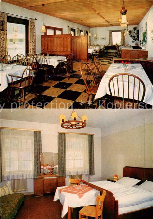 Weyarn Hotel Pension Bruckmuehle Gastraum Zimmer