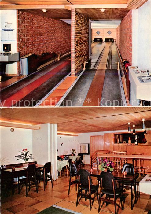 TITISEE Schwarzwald BW Hotel Waldlust Kegelbahn Gaststube Bar