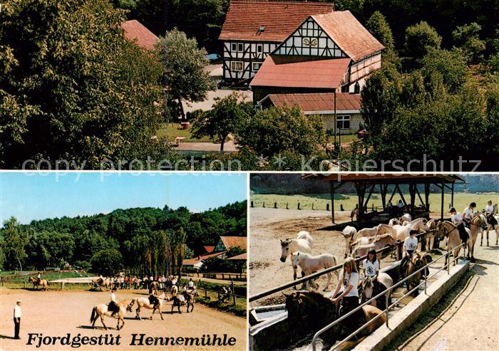Niederbeisheim Fjordgestuet und Reiterpension Hennemuehle Reitstall Ponyhof