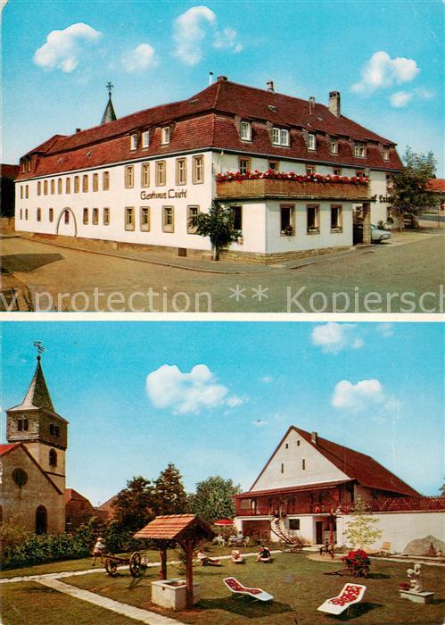 Biebelried Hotel Leicht Liegewiese Kirche