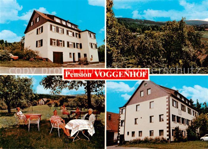 Althuette Wuerttemberg Pension Voggenhof Panorama Garten Terrasse