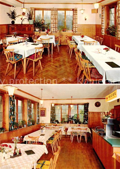 Sechselberg Gasthaus zum Waldhorn Gastraeume