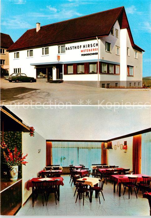 Jux Gasthof Hirsch Metzgerei Gastraum