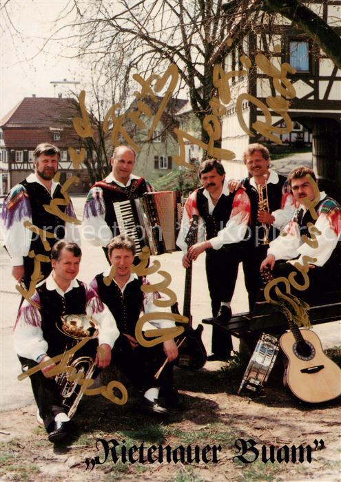 Rietenau Aspach Rietenauer Buam Musikgruppe