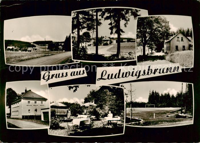 Ludwigsbrunn Oberfranken Orts und Teilansichten