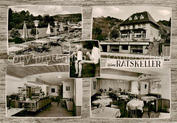 Heimbach Eifel Hotel Restaurant Cafe Ratskeller Terrasse Gastraeume
