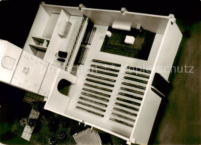 Gaenheim Geplanter Neubau der kath Pfarrkirchen