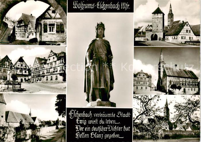 Wolframs-Eschenbach Vogtei und Deutsches Ordensschloss Gasthof Cafe Weinstube Al