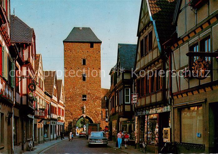 Ahrweiler Ahr mit Stadttor