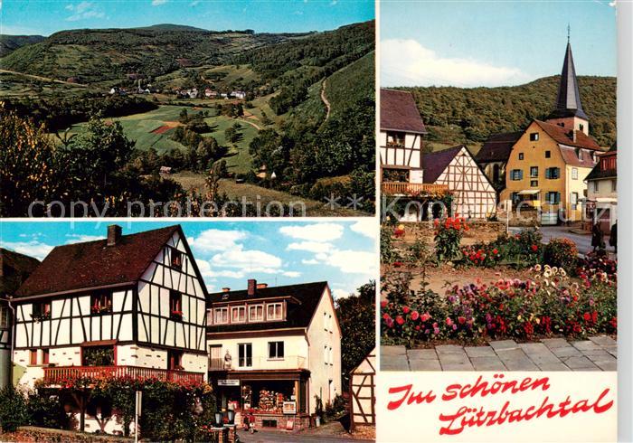 Luetz Luetzbachtal Panorama Ortspartien