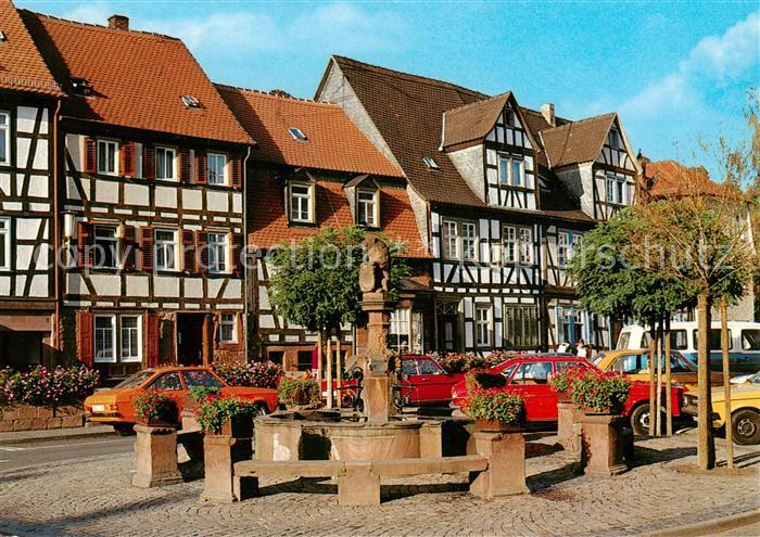 Buedingen Hessen Marktplatz