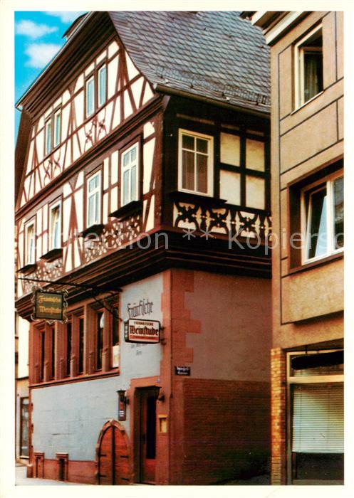 Miltenberg Main Gasthof Fraenkische Weinstube