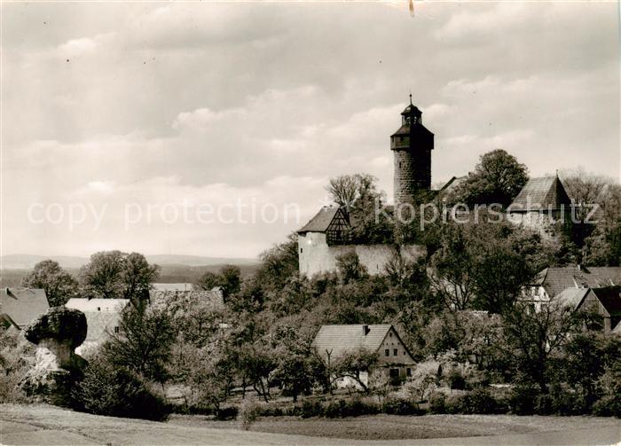 Sanspareil Gasthof Zum goldenen Loewen mit Burg Zwernitz