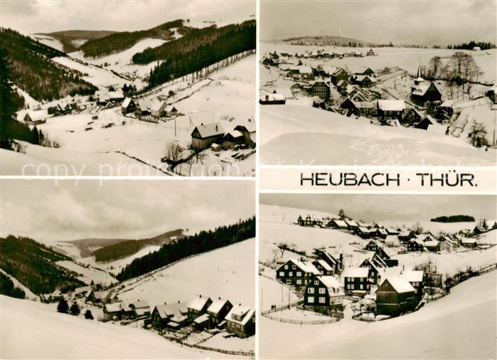 Heubach Thueringen Panorama Teilansichten