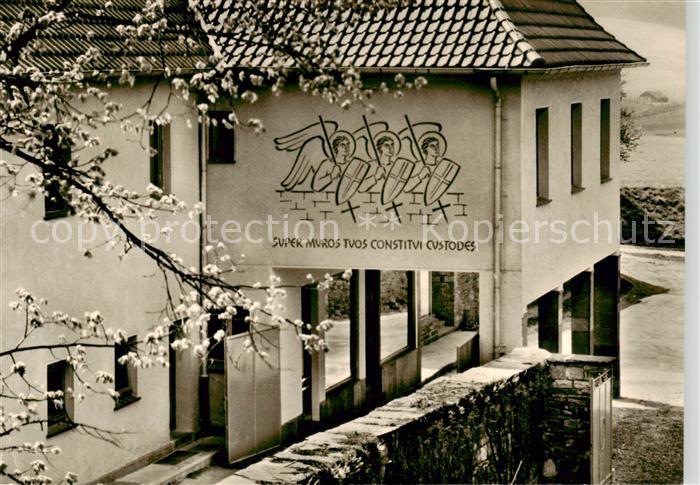 Herstelle Weser Abtei Blick auf St Scholastika