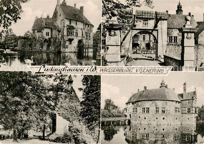 Luedinghausen Wasserburg Vischering Teilansichten