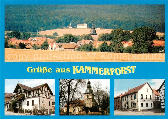 Kammerforst Rennstieghotel Rettelbusch Kirche Landhotel Brauner Hirsch