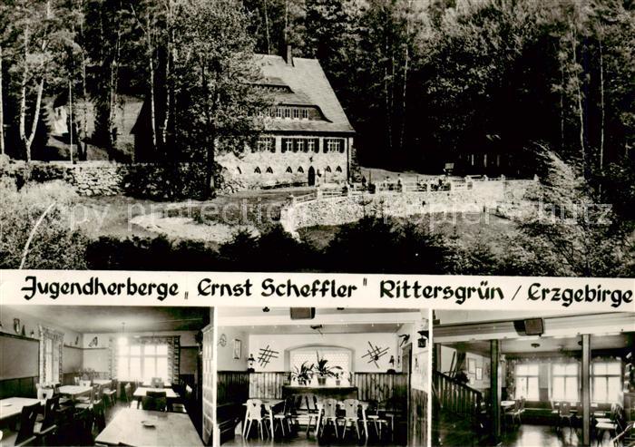 Rittersgruen Jugendherberge Ernst Scheffler Gastraeume