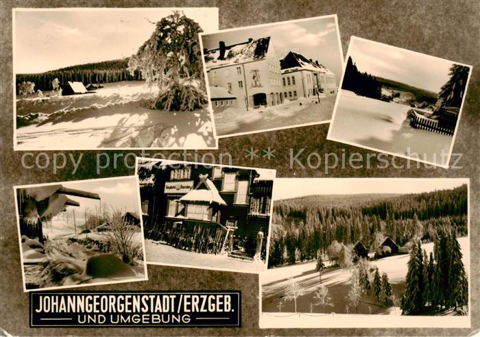 Johanngeorgenstadt und Umgebung Teilansichten