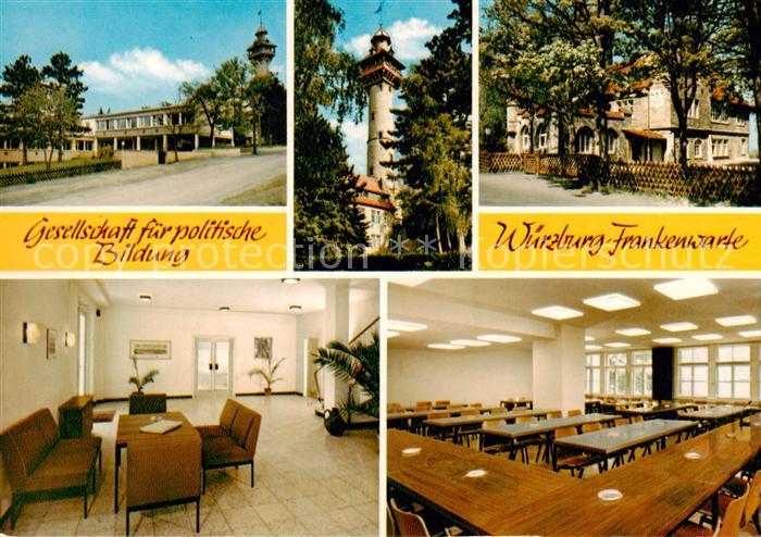 Wuerzburg Bayern Gesellschaft fuer politische Bildung Frankenwarte Gast und Konf