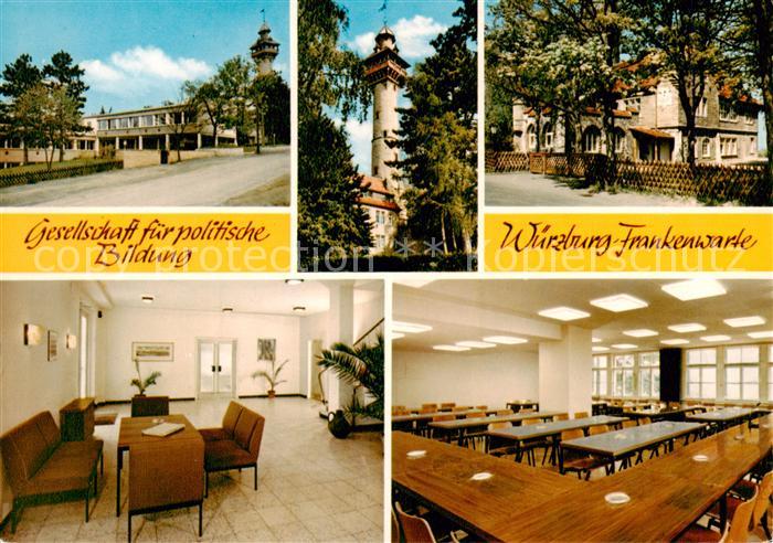 Wuerzburg Bayern Gesellschaft fuer politische Bildung Frankenwarte Gastraeume