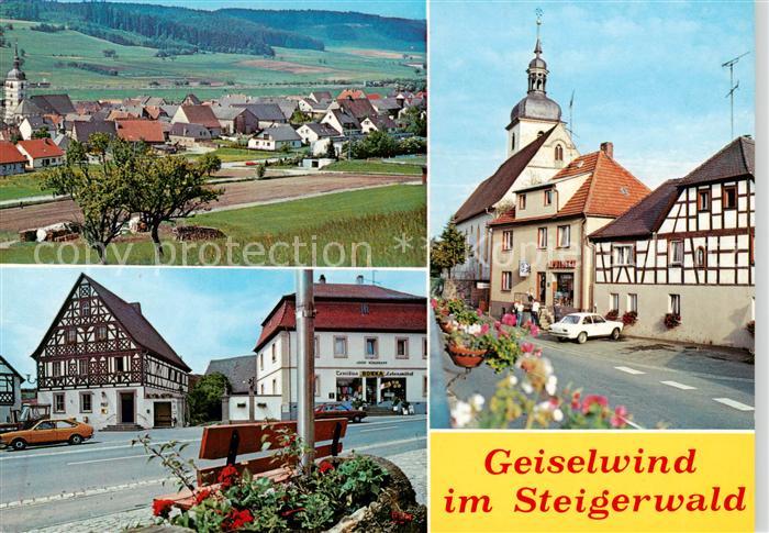 Geiselwind Panorama Ortspartien