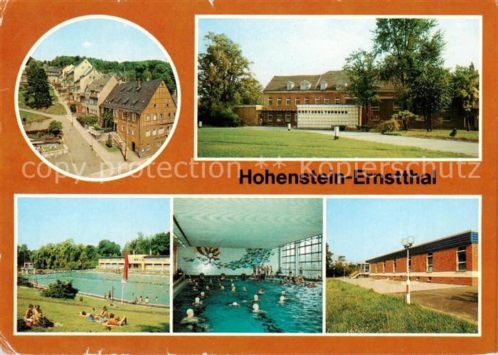Hohenstein-Ernstthal Altmarkt Kreiskulturhaus Stadtbad Schwimmhalle