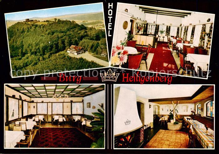 Heiligenberg Hessen Burg Hotel Fliegeraufnahme Gastraeume