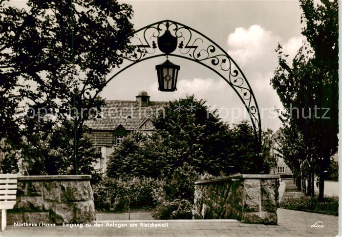 Northeim Eingang zu den Anlagen am Bleichewall