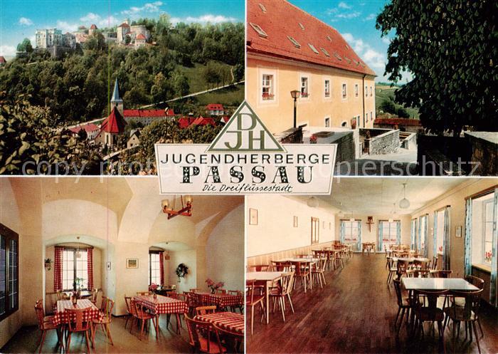 PAssAU Bayern Panorama Jugendherberge Gastraeume