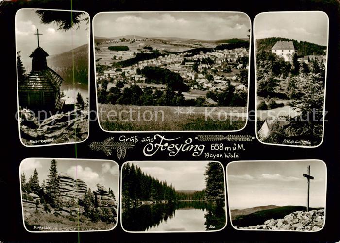 Freyung Rachelkapelle Dreisessel See Lusen Schloss Wolfstein