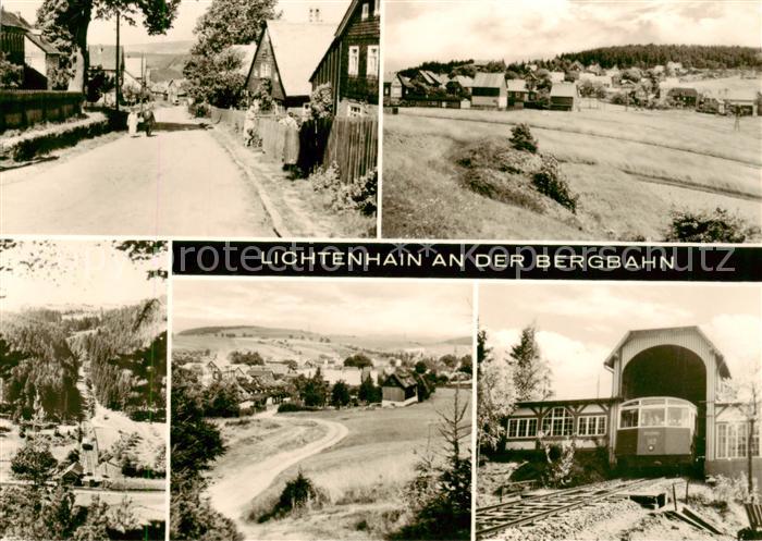 Lichtenhain Bergbahn Dorfstrasse Panorama Bergbahn