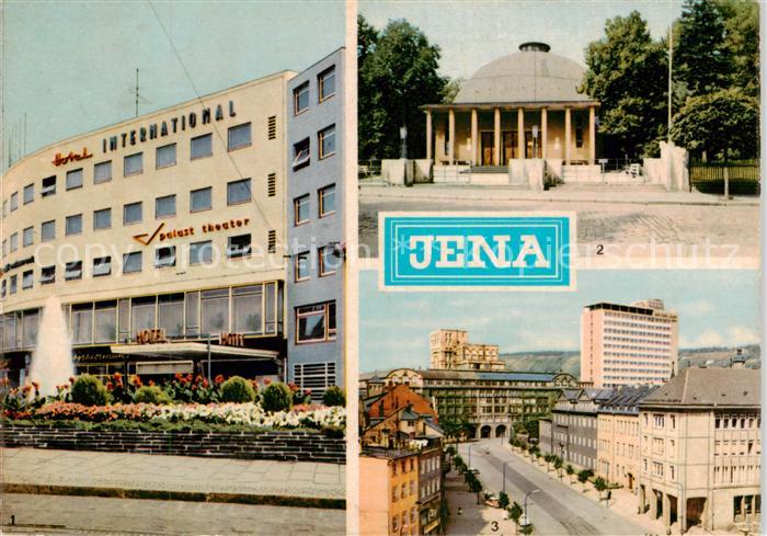 Jena Thueringen Hotel International Zeiss Planetarium Zeiss Hochhaus