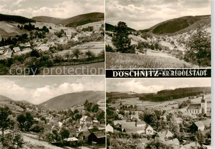 Doeschnitz Panorama Kirche