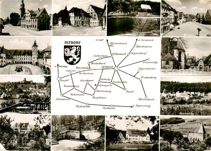 Altdorf Nuernberg Orts und Teilansichten