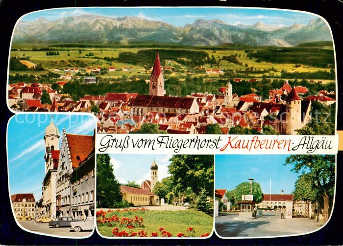 Kaufbeuren Panorama Marktplatz Kirche Schloss