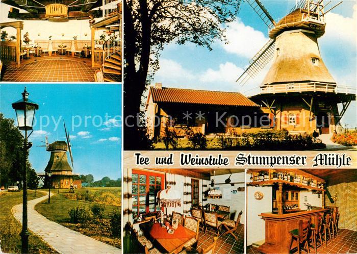 Horumersiel Wangerland Tee und Weinstube Stumpenser Muehle Gastraeume Bar