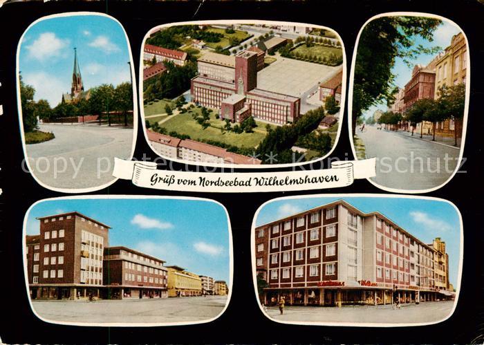 Wilhelmshaven CITY Ebert Strasse Rathaus Virchow Strasse Grenz Strasse Goeker