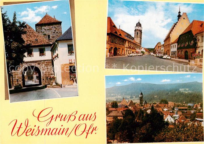 Weismain Stadttor Ortspartien